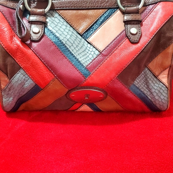 Fossil Handbags - Fossil patchwork bag